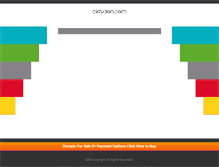 Tablet Screenshot of clayden.com